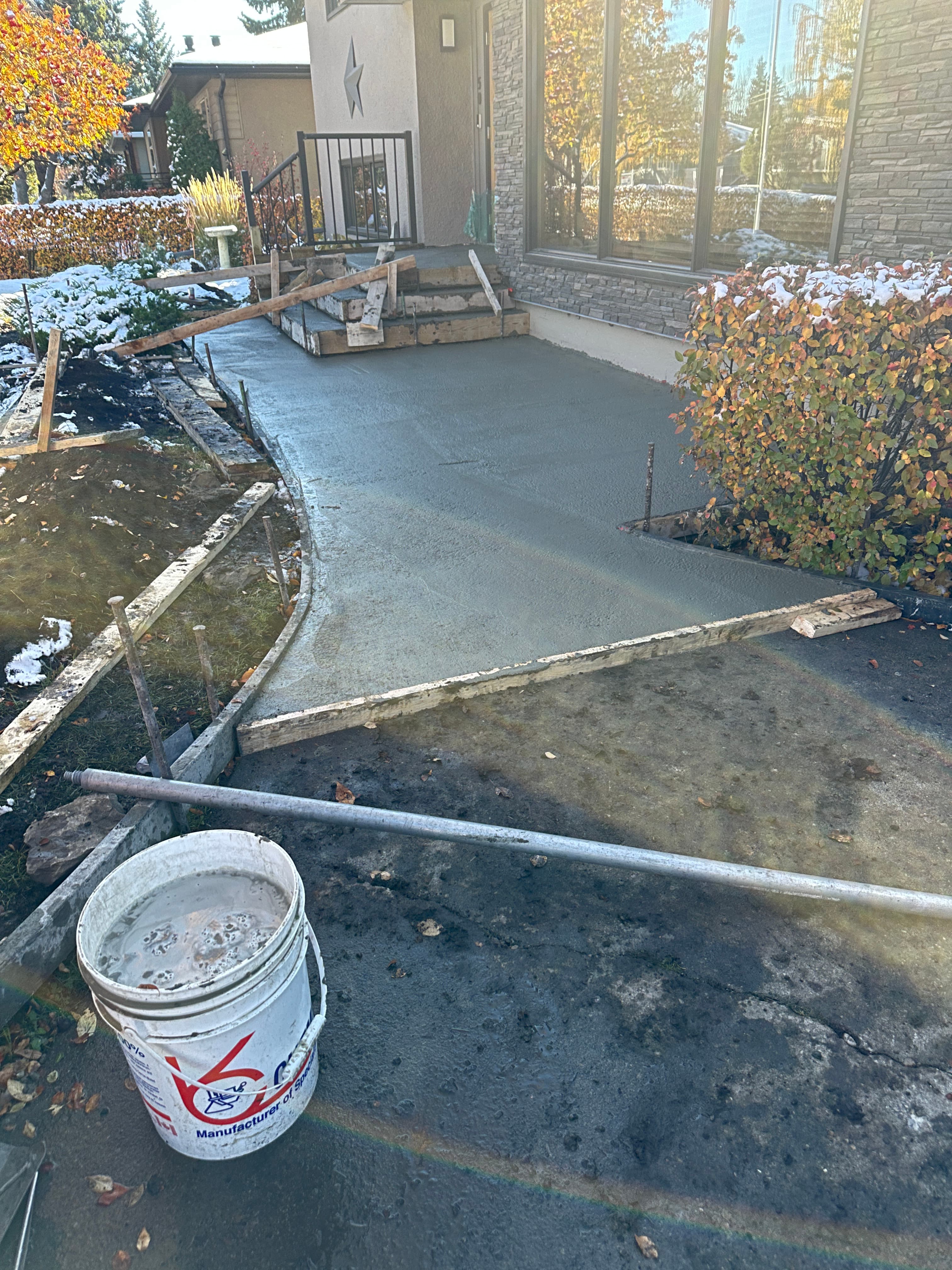Calgary Concrete Pour