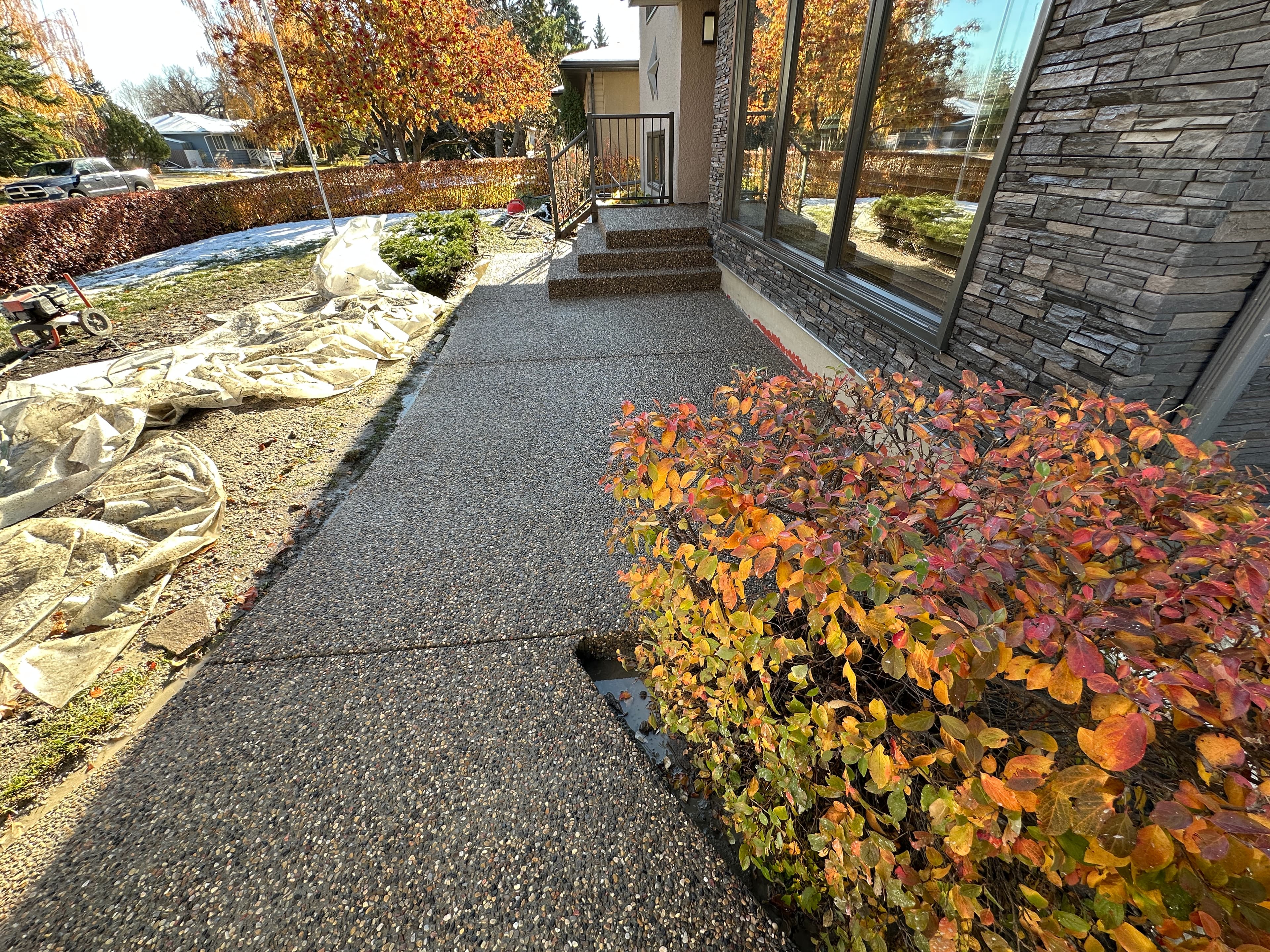 Exposed Aggregate Concrete