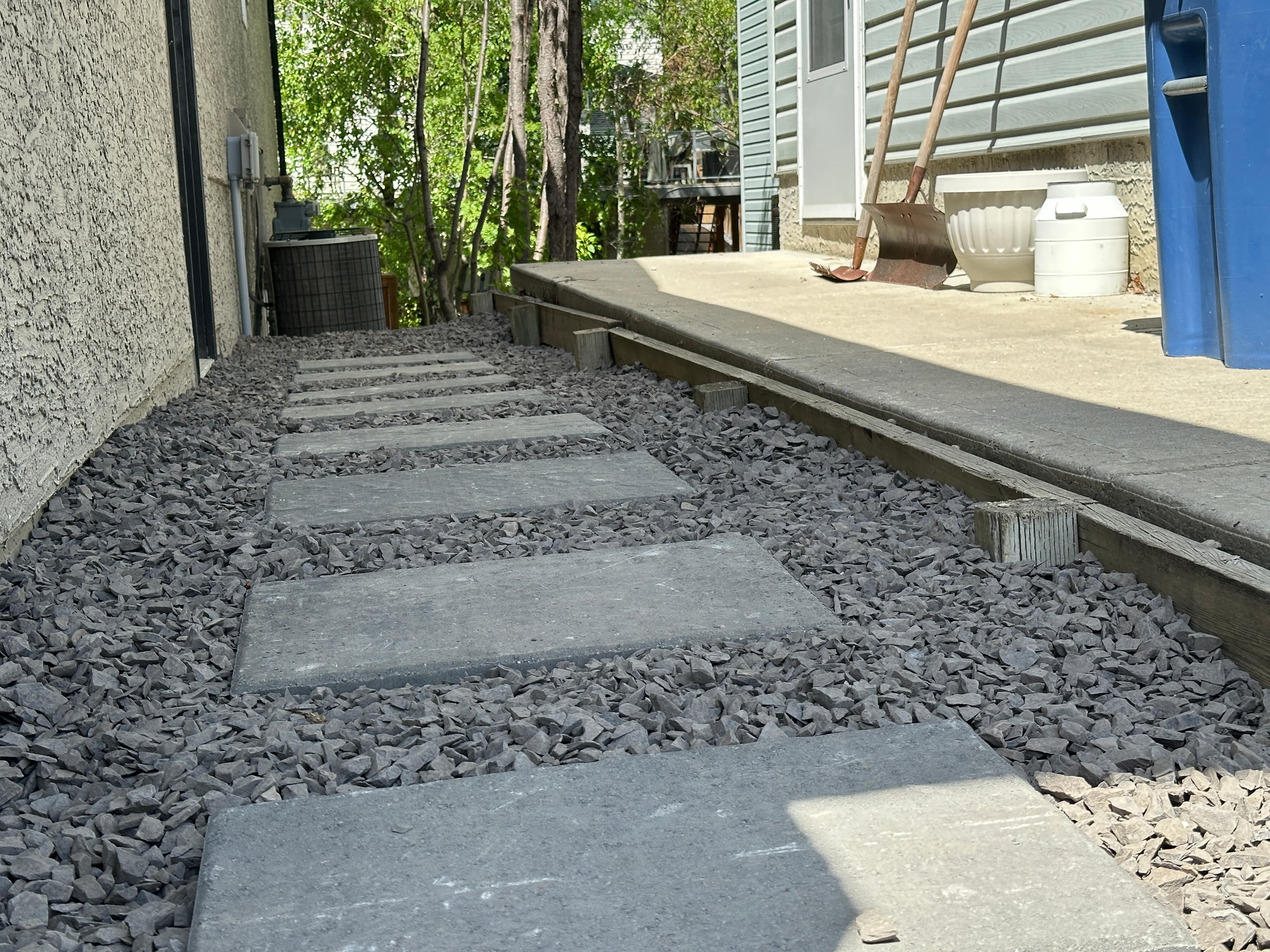 Finished Hardscape Project