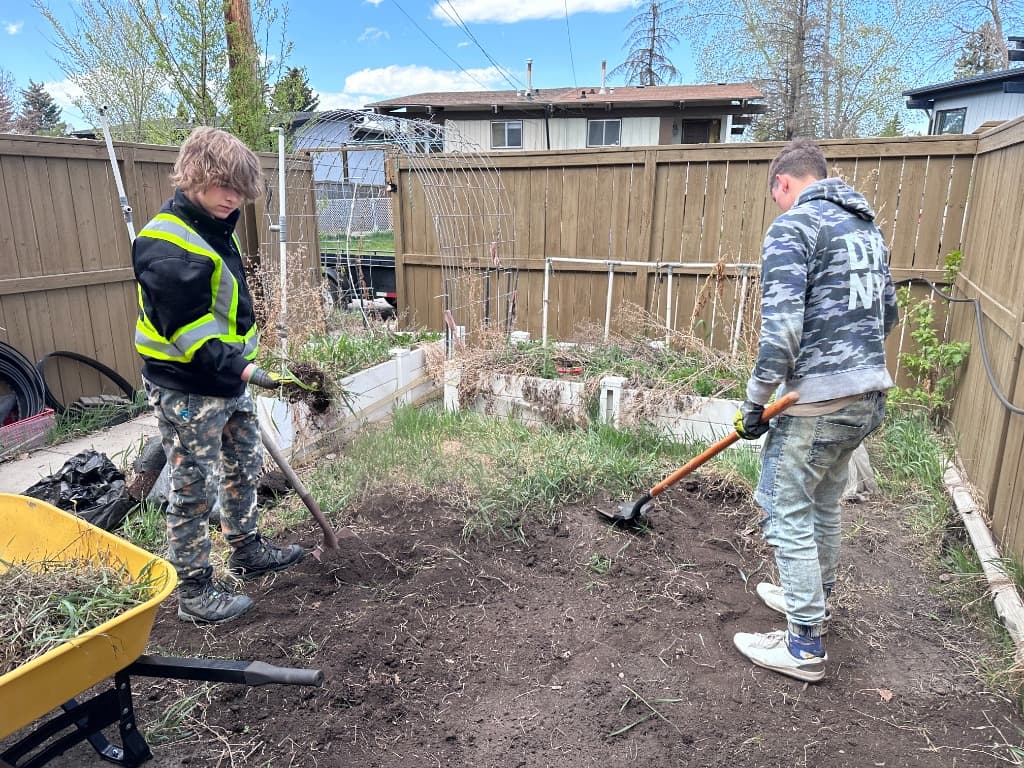 TERREOAK team at work - Calgary property maintenance