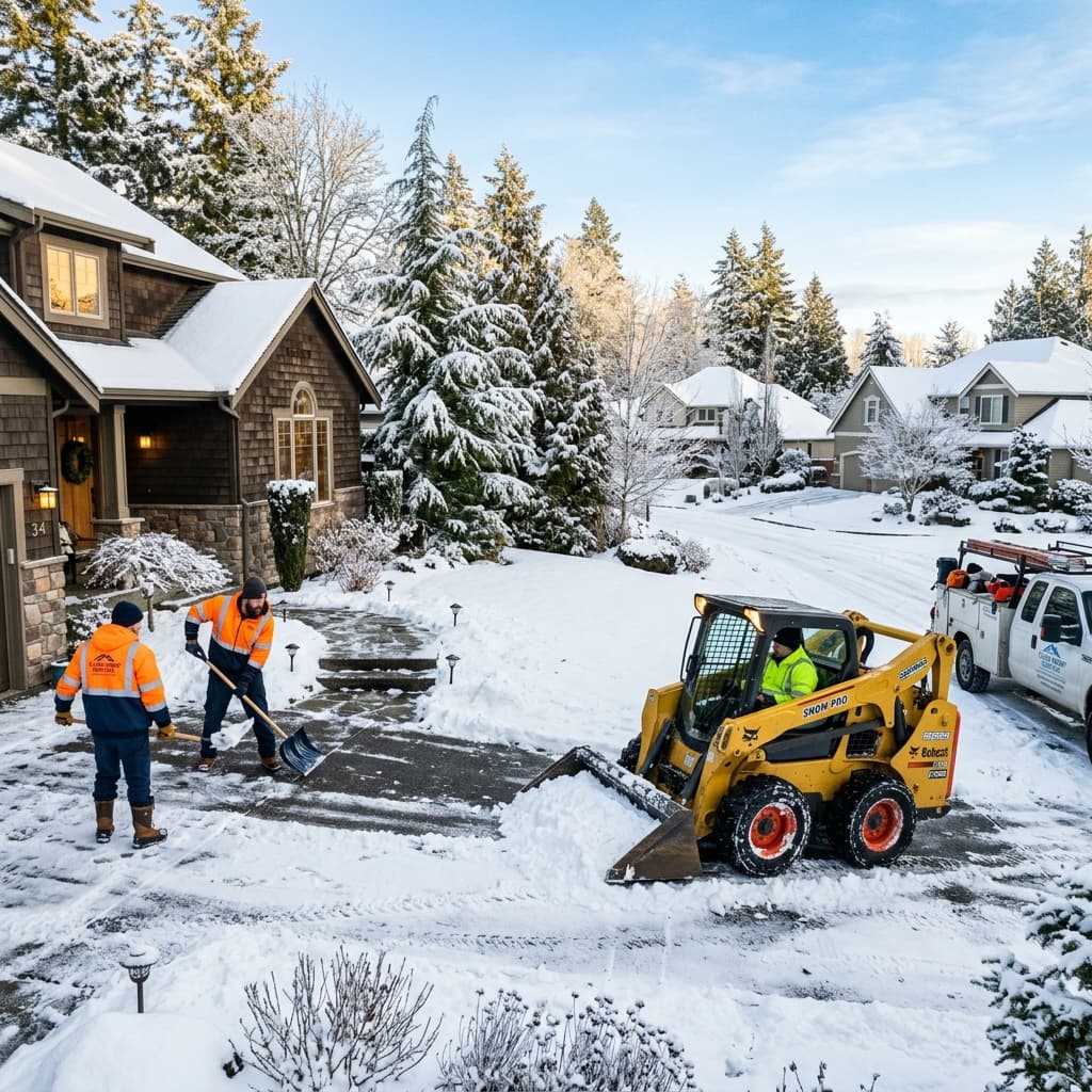 Why hire a professional Calgary snow removal company